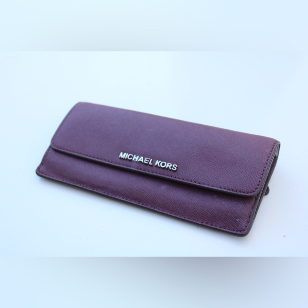 Michael Kors cross grain wallet